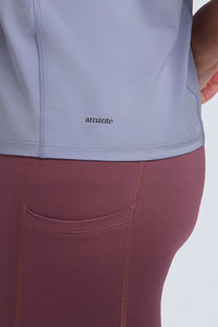FLAUNT WORKOUT TEE - Persian Violet thumbnail 5