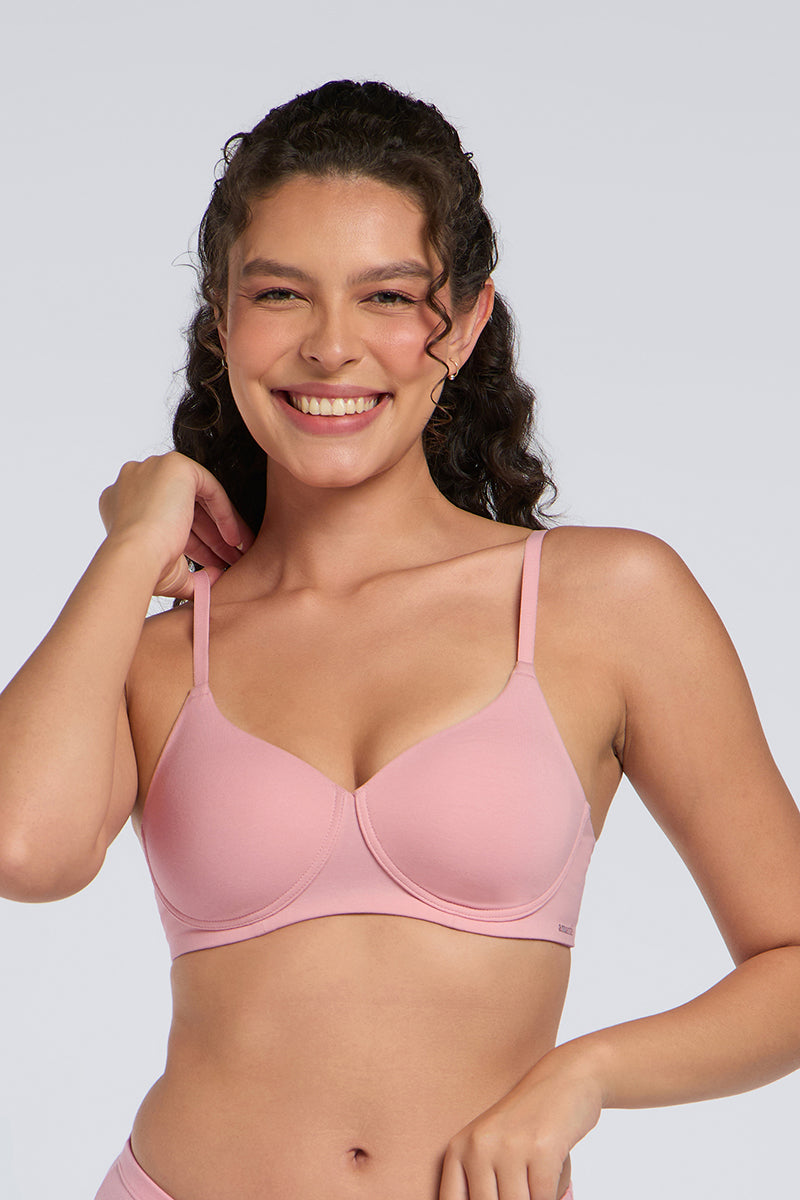 BREATHE BLISS BRA - Pink dolphin - Image 1 of 6