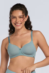 EFFORTLESS BLISS WIREFREE BRA - Slate thumbnail 1