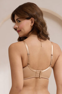 Casual Chic Padded Non-Wired T-Shirt Bra - Sandalwood & Cappuchino thumbnail 2