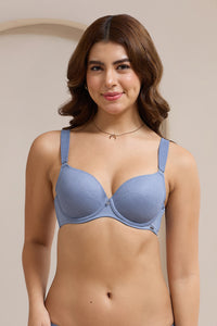Floral Enchante Padded Wired Bra - Tempest thumbnail 1