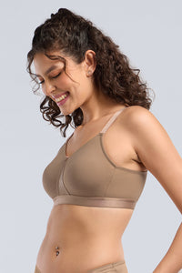 BLISSEASE COTTON BRA - WARM TOUPE thumbnail 4