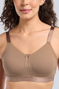 BLISSEASE COTTON BRA - WARM TOUPE thumbnail 3