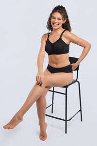 SHAPELIFT M-FRAME BRA - BLACK thumbnail 5