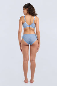 SHAPELIFT M-FRAME BRA - SOFT CHAMBRAY MARL thumbnail 5