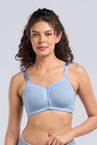 SHAPELIFT M-FRAME BRA - SOFT CHAMBRAY MARL thumbnail 1