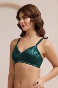 Allure Embrace Non-Padded Non-Wired Bra - Botanical Garden thumbnail 3