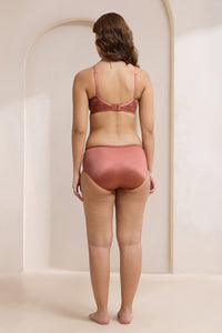 Glimmer Lace Padded Non-Wired T-Shirt Bra - Canyon Rose thumbnail 6