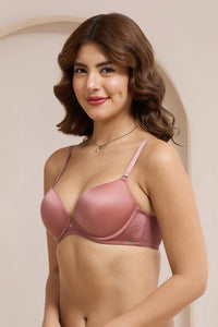 Glimmer Padded Wired Push-Up Bra - Canyon Rose thumbnail 3