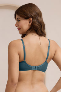 Glimmer Padded Wired Push-Up Bra - Reflecting Pond thumbnail 2