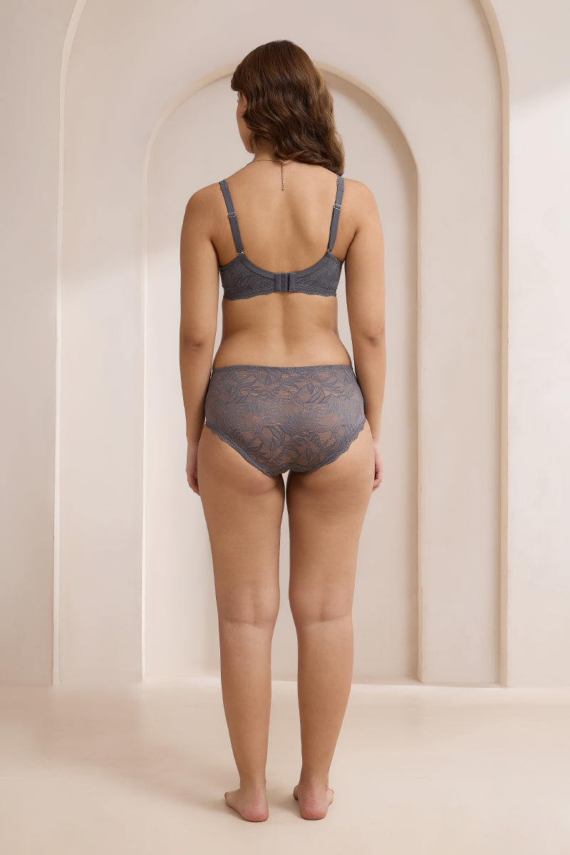 Lush Lace Lift Non-Padded Wired Bra - Boulvered