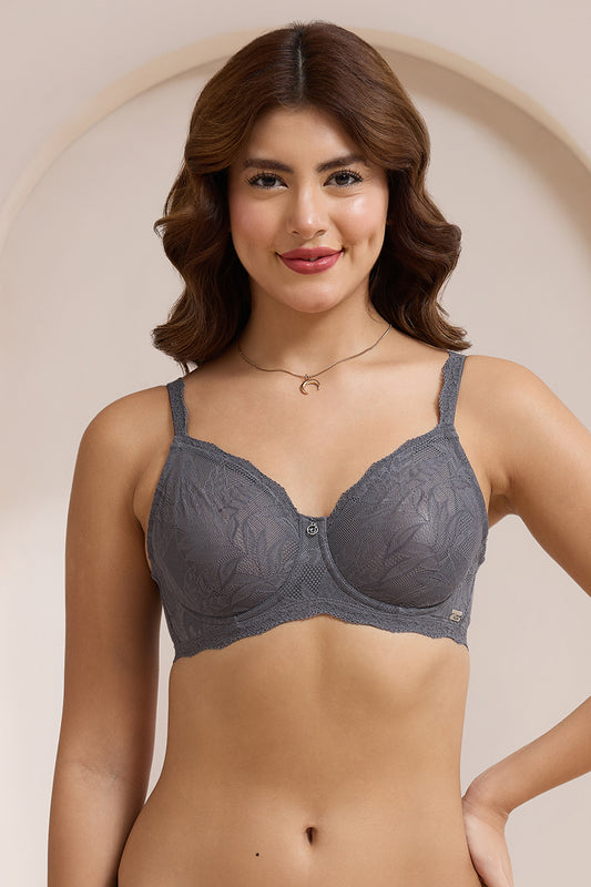 Lush Lace Lift Non-Padded Wired Bra - Boulvered