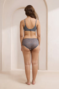 Lush Lace Padded Wired Bra - Boulvered thumbnail 6