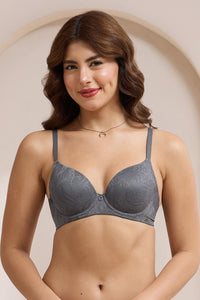 Lush Lace Padded Wired Bra - Boulvered - color option