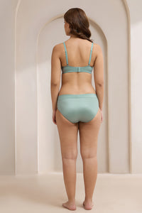 Bared Breezy Padded Non-Wired Bra - Jade thumbnail 7