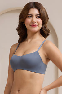 Bared Scoop Lift Padded Non-Wired Bra - Grisalle thumbnail 3