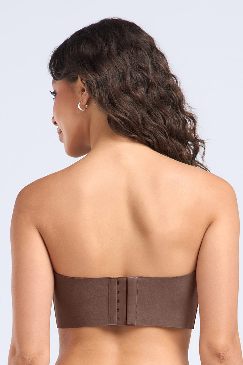 BareForm Bandeu Lift Bra - Nutmeg