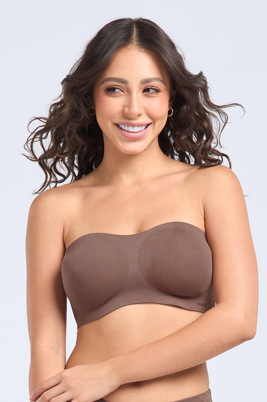 BareForm Bandeu Lift Bra - Nutmeg