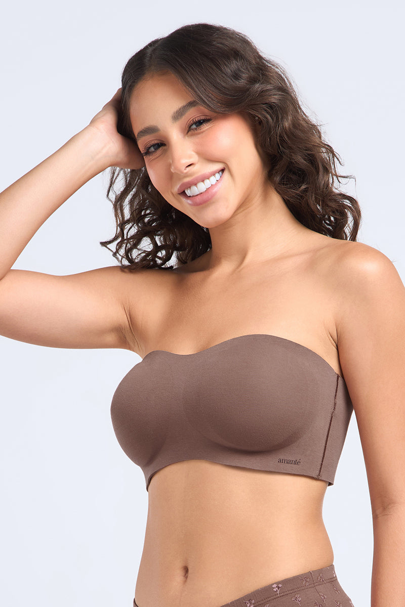 BareForm Bandeu Lift Bra - Nutmeg - Image 4 of 8