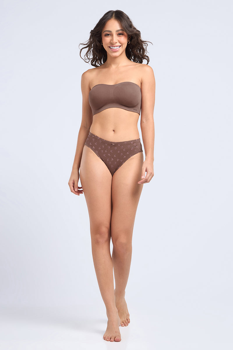BareForm Bandeu Lift Bra - Nutmeg - Image 6 of 8