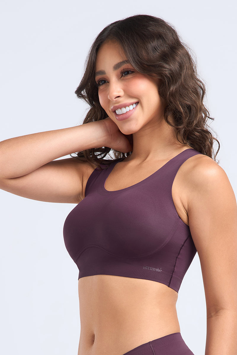 SKINS SCOOP NECK - PRUNE PURPLE - Image 3 of 7