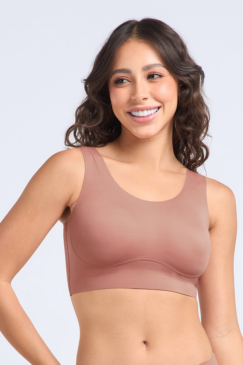 SKINS SCOOP NECK - ROSE DAWN