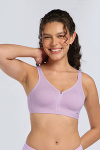 COTTON CHIC SUPPORT BRA - Orchid Bouquet thumbnail 1