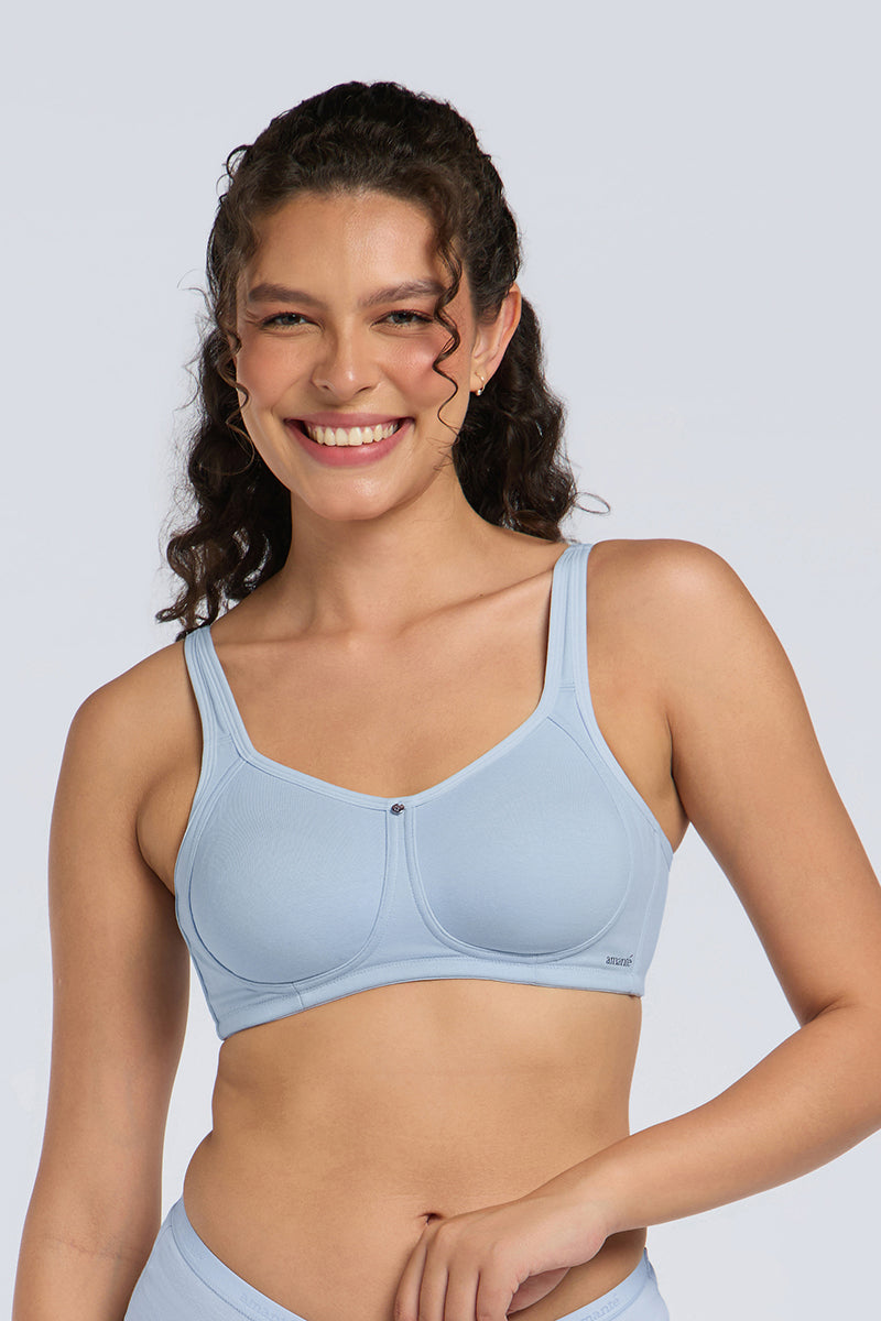 COTTON SUPPER SUPPORT BRA - Skyway - Image 1 of 6