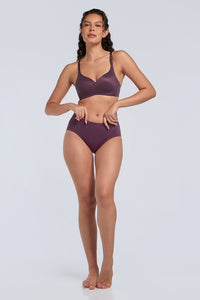 EFFORTLESS SUPPORT BRA - PRUNE PURPLE thumbnail 5