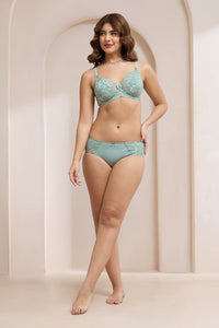 Luxe Support Hipster Panty - Iceberg Green thumbnail 5