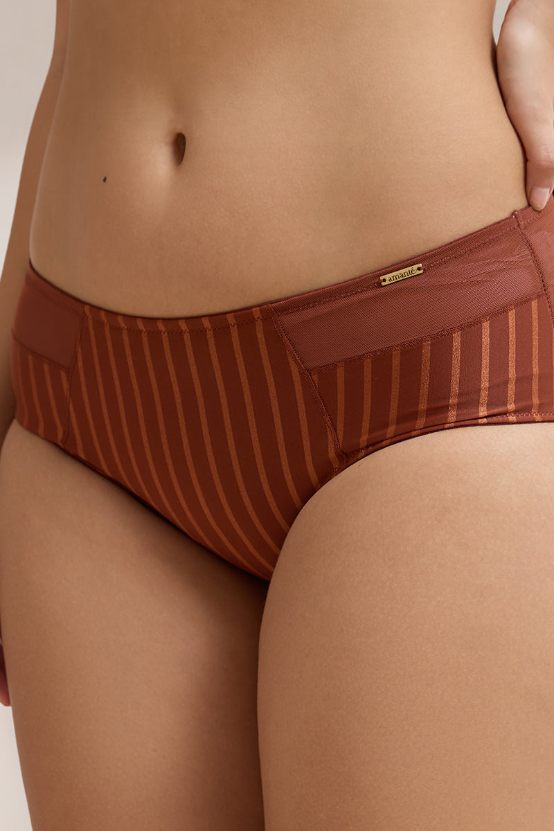 Contour Comfort Support Panty - CHERRY MAHOGANY
