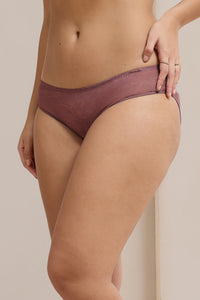 Floral Enchante Bikini Panty - Apple Butter thumbnail 3