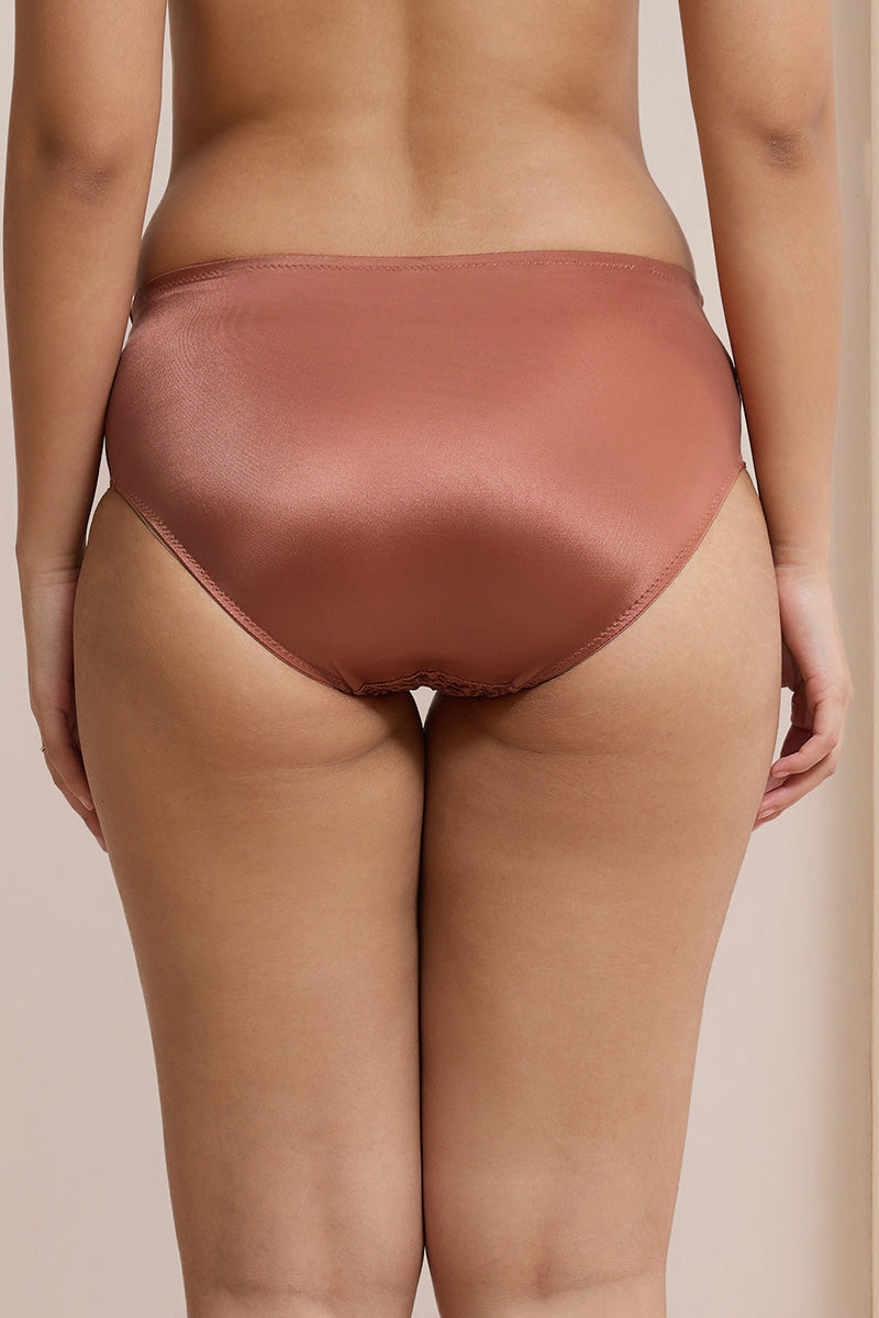 Allure Grace Hipster Panty - Etruscan Red