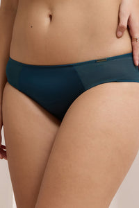 Glimmer Mesh Bikini Panty - Reflecting Pond thumbnail 4