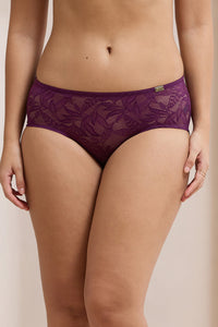 Lush Lace Hipster Panty - Pickled Beet thumbnail 1