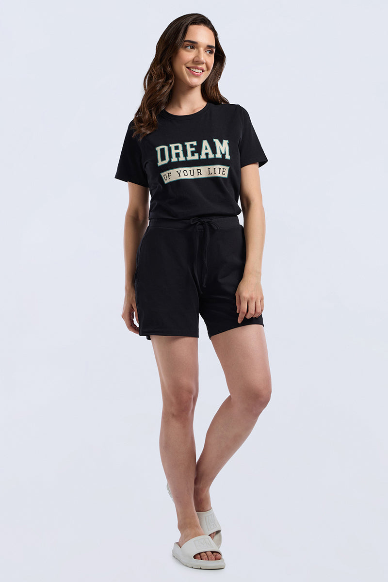 Sleep Shorts - Black