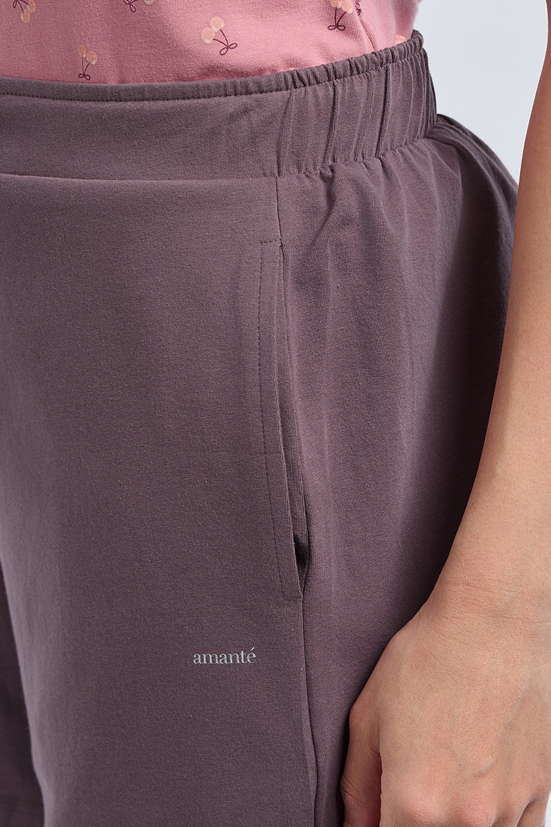Sleep Shorts - Black Plum - Image 6 of 7