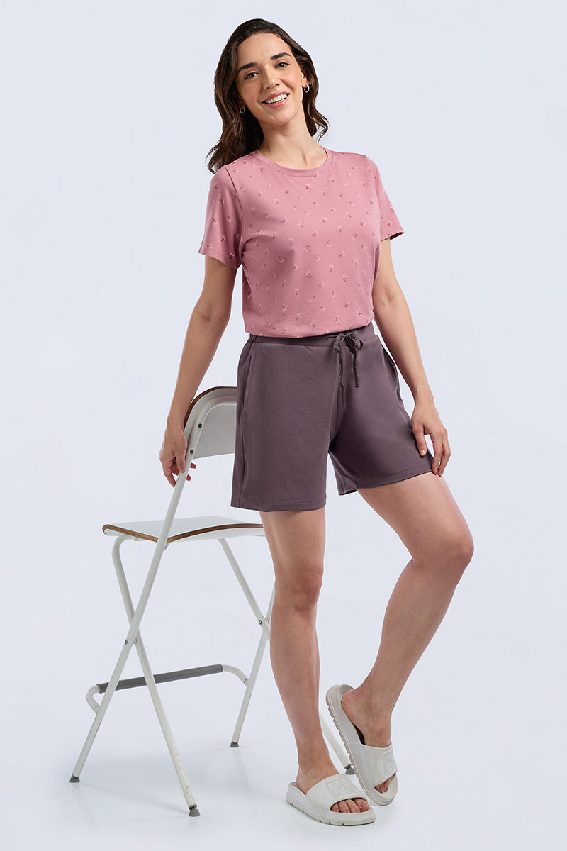 Sleep Shorts - Black Plum - Image 7 of 7