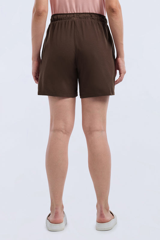 Sleep Shorts - Chicory Coffee