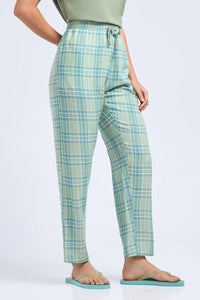 Full Length PJ Bottom - Chambray Checks Print thumbnail 3