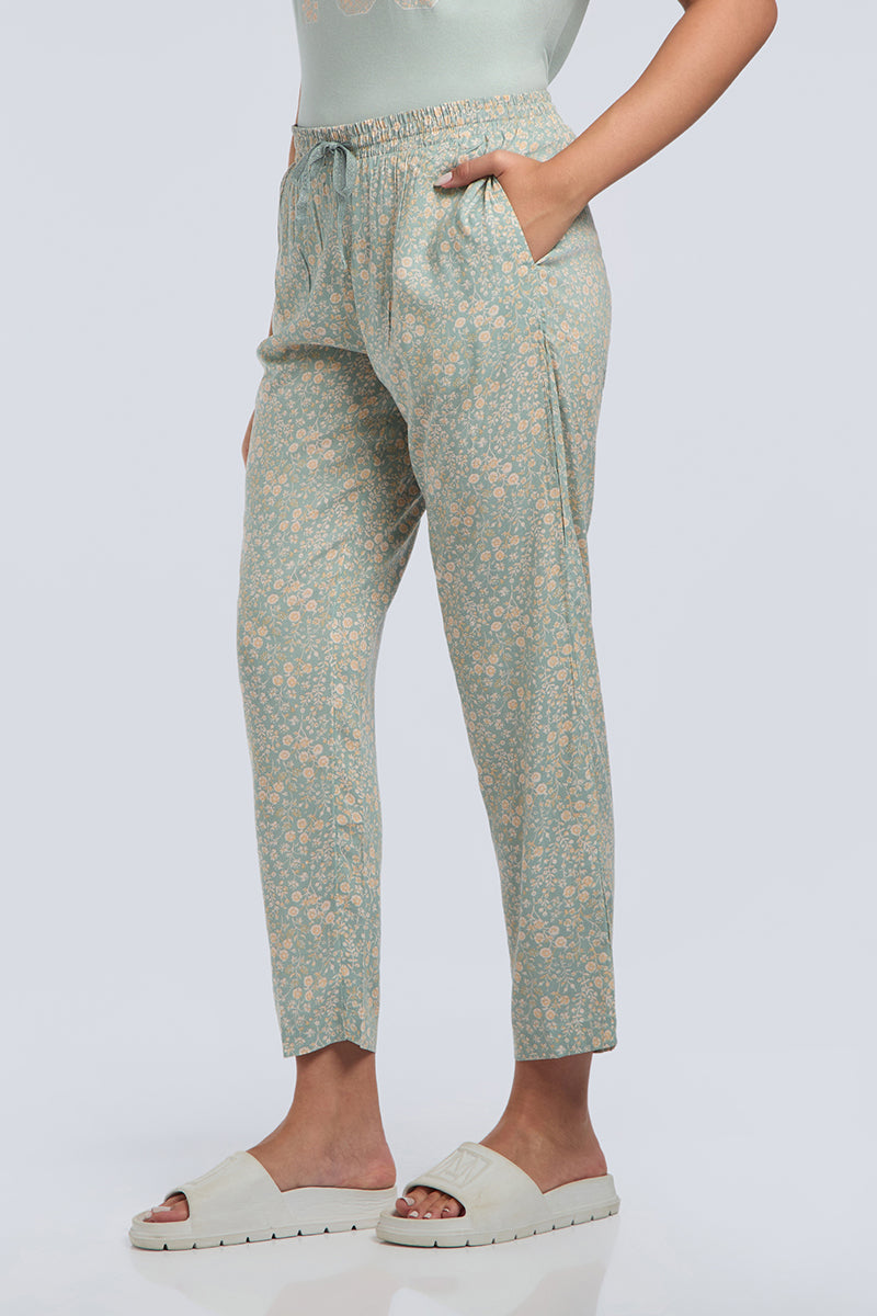 Full Length PJ Bottom - Edenmist Print - Image 2 of 6