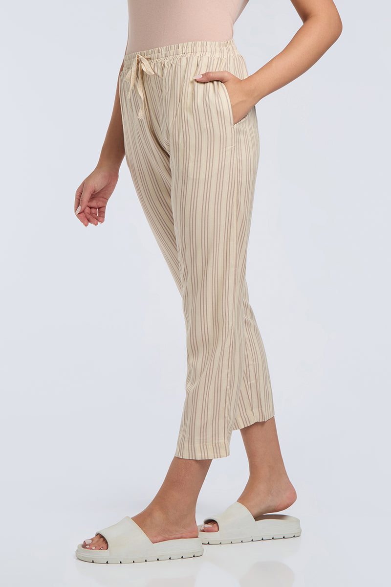 Full Length PJ Bottom - Mushroom Stripes - Image 3 of 6
