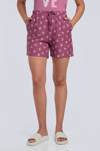 Sleep Shorts - Blossom Aura Print thumbnail 1