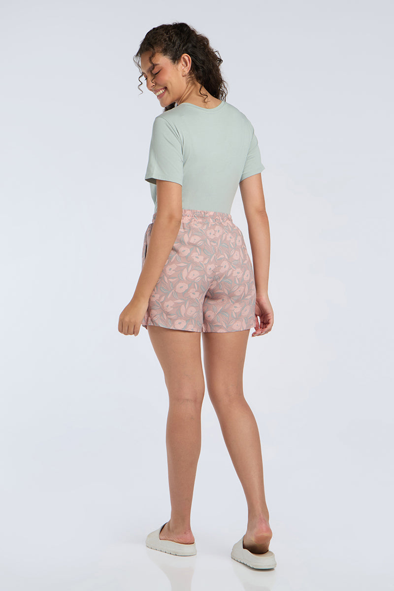 Sleep Shorts - Botanic Bliss Print