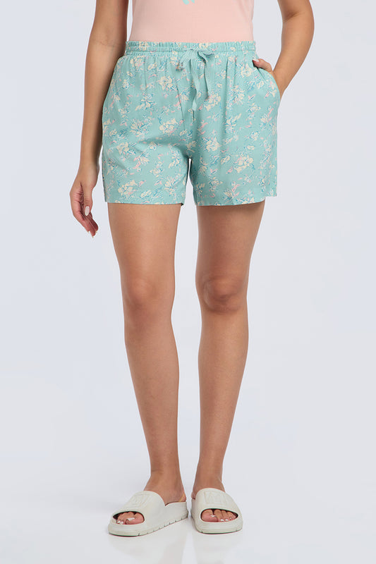 Sleep Shorts - Fresh Blossom Print