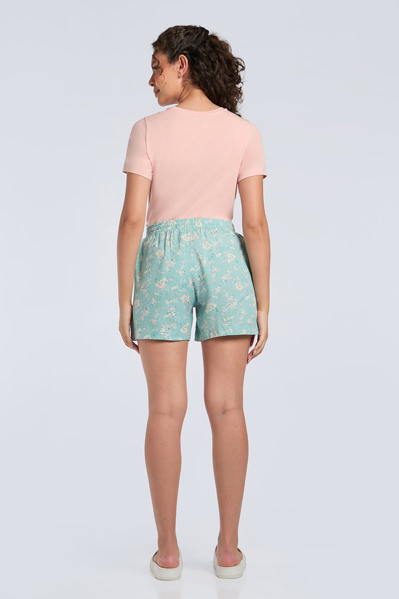 Sleep Shorts - Fresh Blossom Print