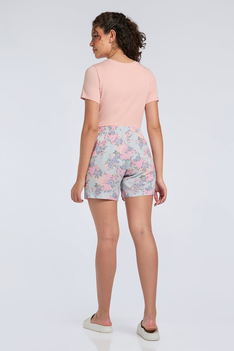 Sleep Shorts - Rose Reverie Print