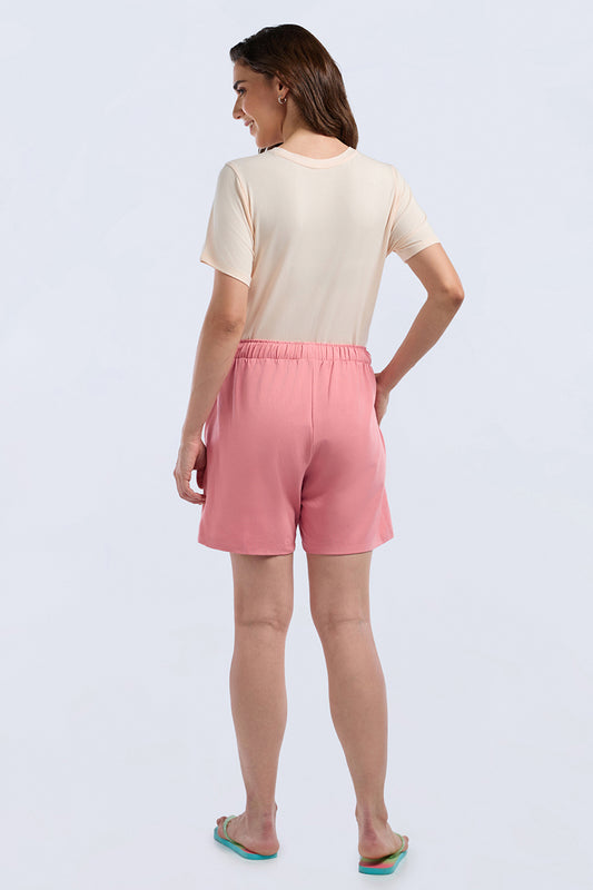 Sleep Shorts - Mauve Glow