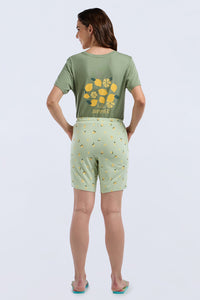 Sleep Shorts - Citrus Splash Print thumbnail 2