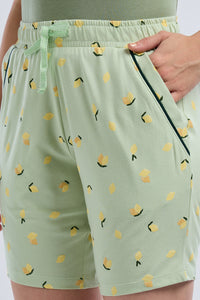 Sleep Shorts - Citrus Splash Print thumbnail 4